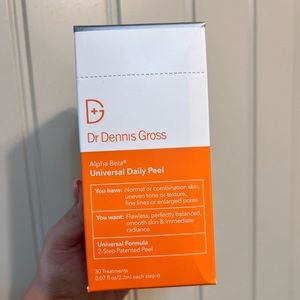 Dr Dennis Gross daily exfoliant peels